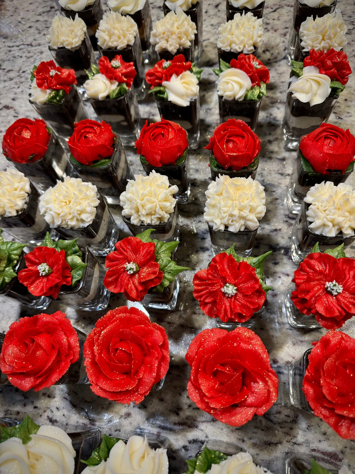 Floral Cake Shooters