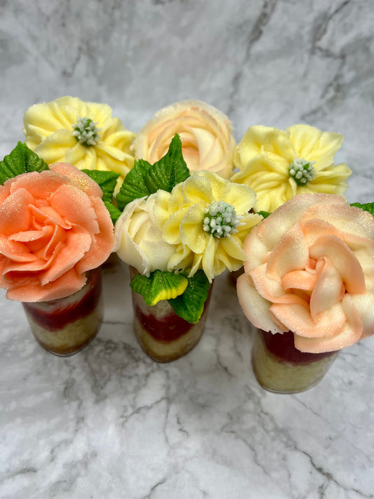 Floral Cake Shooters