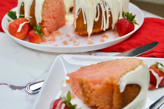 Homestyle Strawberry Cake
