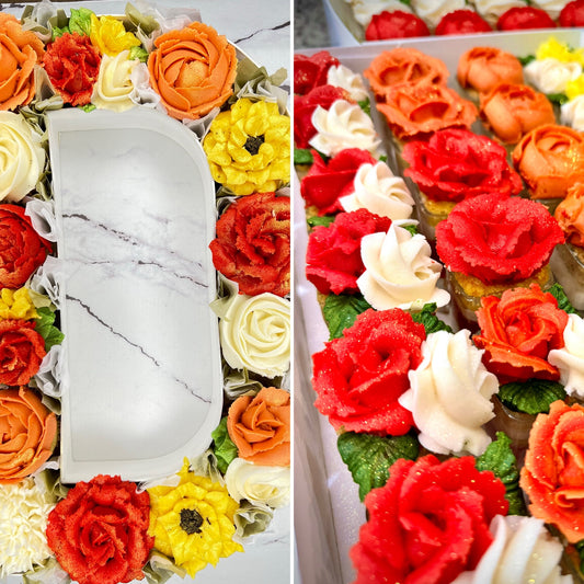 Floral Monogram + Shooters